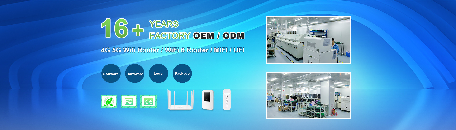 کیفیت روتر WiFi LTE کارخانه