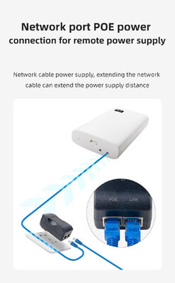 DC 12V1A Power Supply 5G WiFi Router Wireless Router White Offering Wireless Coverage and Fast Internet Speeds for Offices