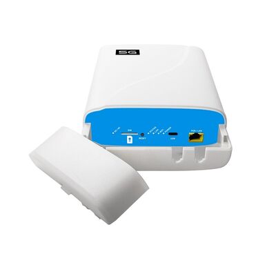 White Wifi6 Network Device 190 X 125 X 30mm Designed for Business Wireless Networks Offering Enhanced Speed and Coverage